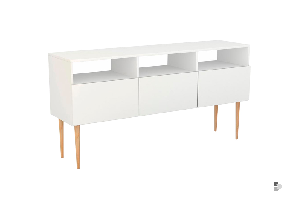 Aparador-BR03-3-Portas-CRM-Branco