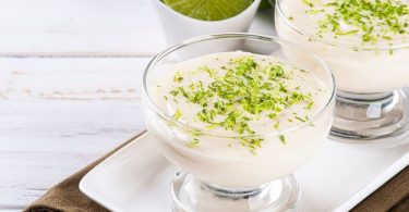 receita mousse de limao