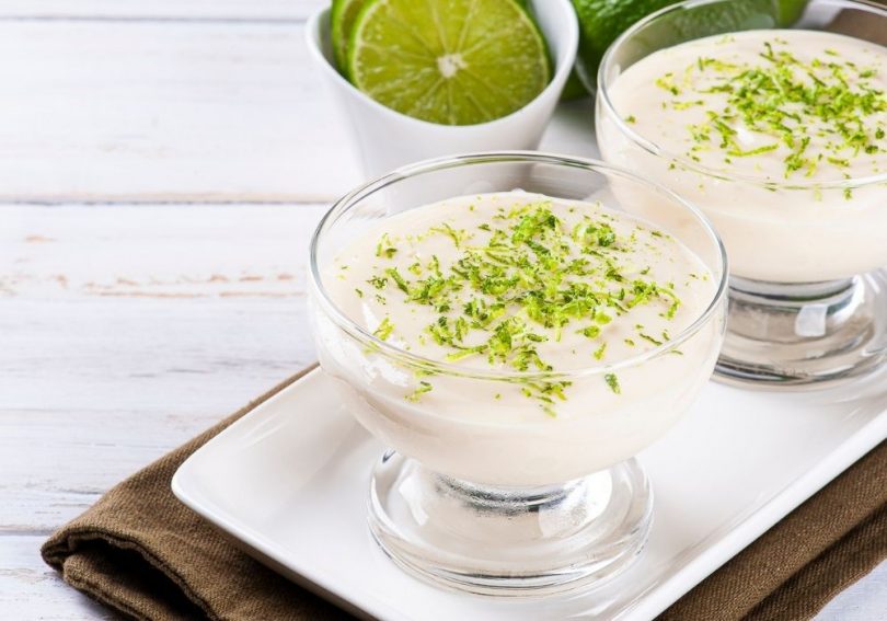 receita mousse de limao