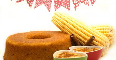 Bolo de milho com chocolate para aproveitar as festas juninas scaled