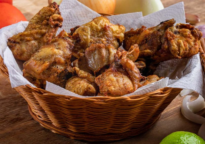 receita frango frito