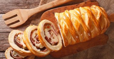 receita pao recheado