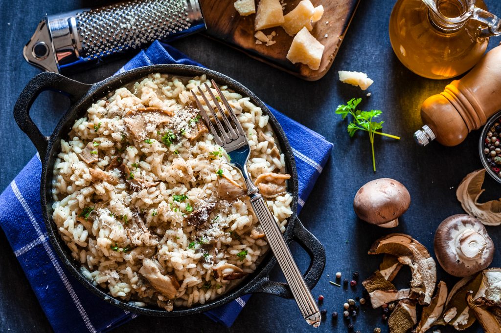 Aprenda a fazer a receita de risoto de shimeji Lojas Colombo