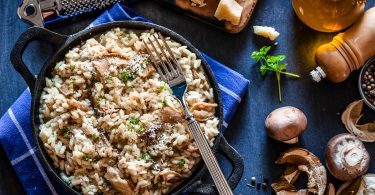 aprenda a fazer a receita de risoto de shimeji