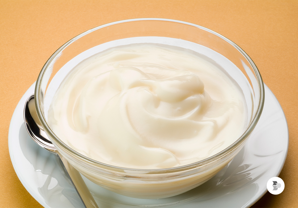 Uma tigela de Mousse de Leite Ninho. Dia da Gula.