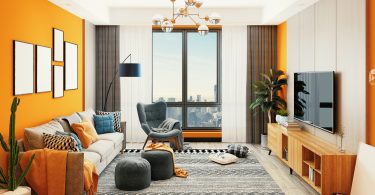 como montar a decoracao da sala de estar