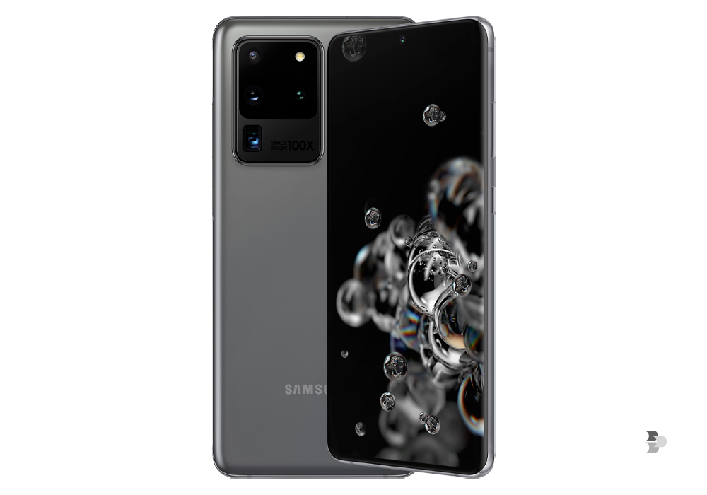 smartphone samsung galaxy S20 ultra 128GB 12GB de ram cinza Um exemplo de smartphone que possibilita o uso para jogos pesados. Smartphones para jogos.