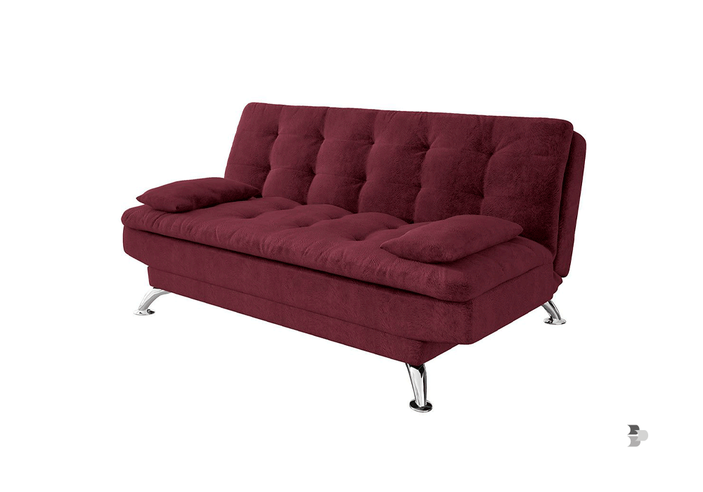  Sofa-Cama-Linoforte-New-Melissa-com-Tecido-Suede-Pena