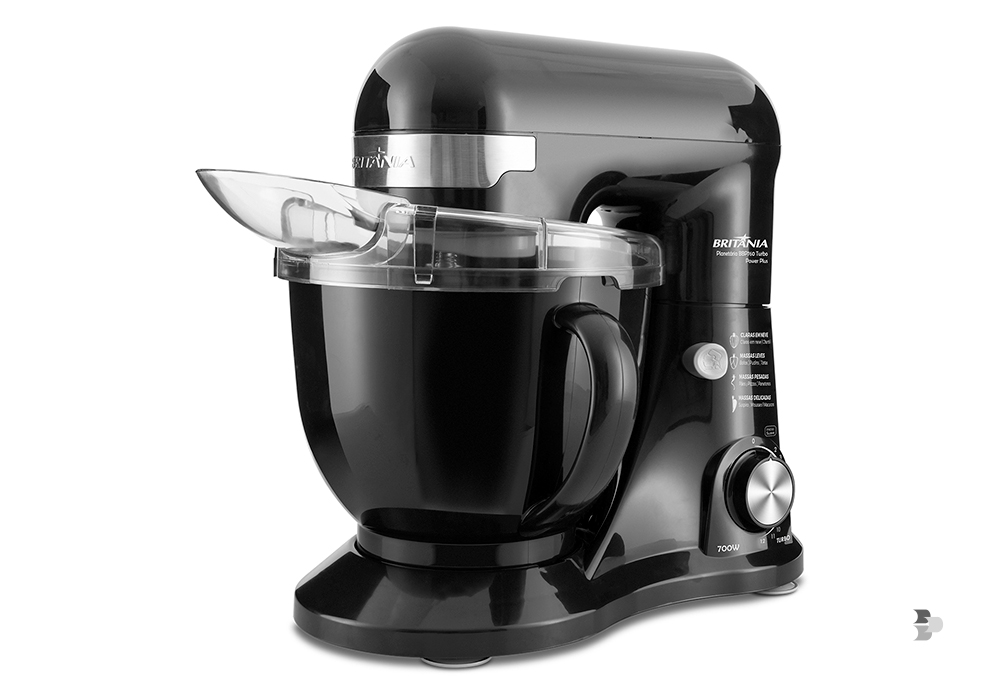 Um exemplo de batedeira planetária da Britânia. Batedeira planetária.