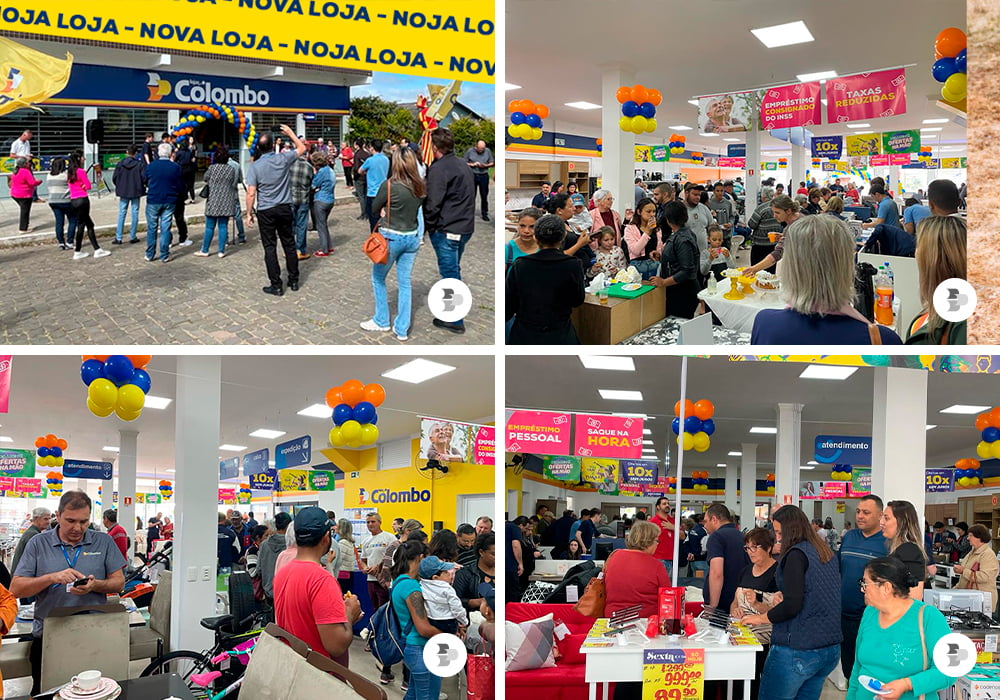 Lojas Colombo inaugura nova filial em Paraíso do Sul