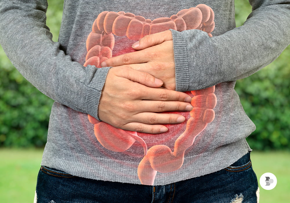 Evita problema no intestino. 