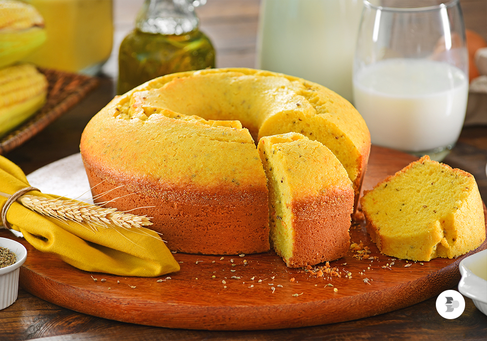 Comidas Típicas de São João | Bolo de milho. 