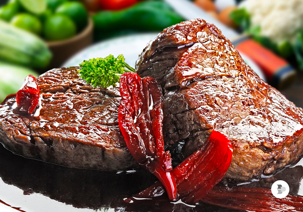 Filé Mignon ao Vinho Tinto.