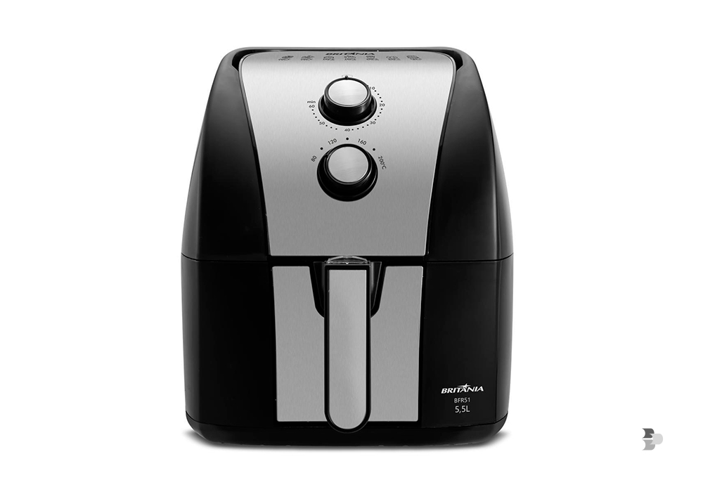 Um exemplo de air fryer da Britânia. Air Fryer.