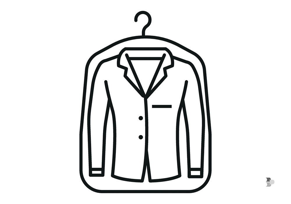 Lavar a seco. Símbolos das Etiquetas de Roupa