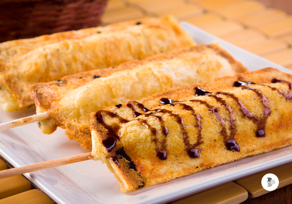 Exemplo de Crepe Suíço, que pode ser feito na Sanduicheira. Sanduicheiras.