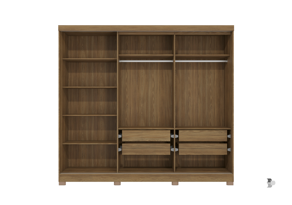 Os materiais de um Guarda-Roupa podem variar, tanto no seu exterior como na sua parte interna. Escolher o Guarda-Roupa.