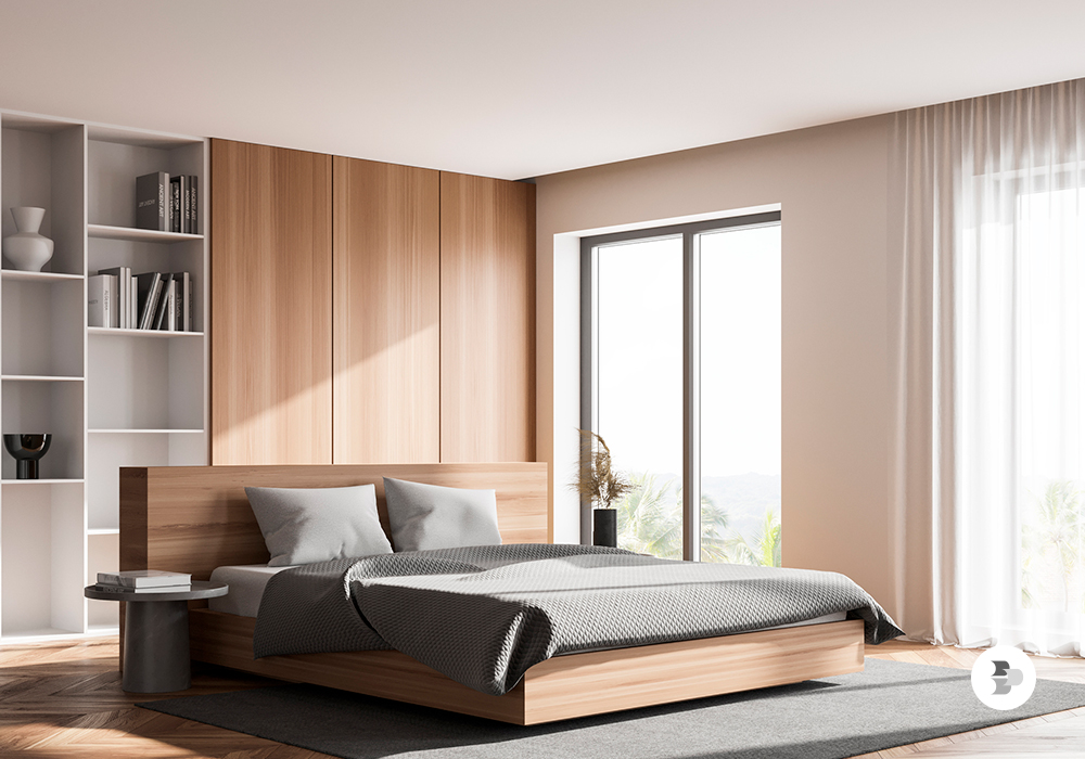 Uma cama box flutuante parece não ter pés. Cama box.