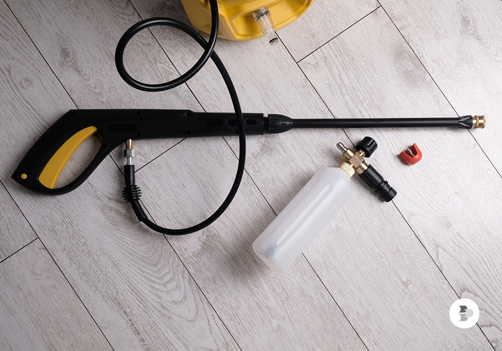 Um bom acessório pode fazer a diferença ao usar a lavadora de alta pressão. Lavadora Alta Pressão.