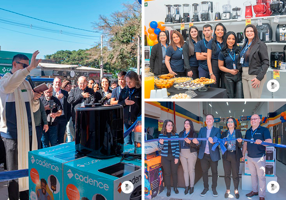 Inauguração da filial da Lojas Colombo em Nova Santa Rita. Nova Santa Rita.